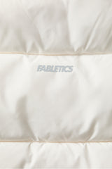 essential cropped hooded puffer vest