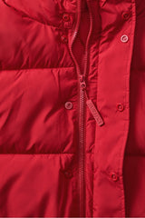 essential cropped hooded puffer