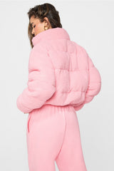 teddy puffer jacket