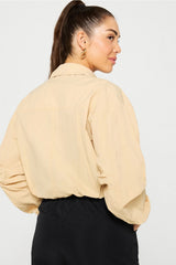 quintessential cropped cargo jacket