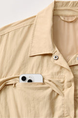 quintessential cropped cargo jacket