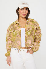 quintessential cropped cargo jacket