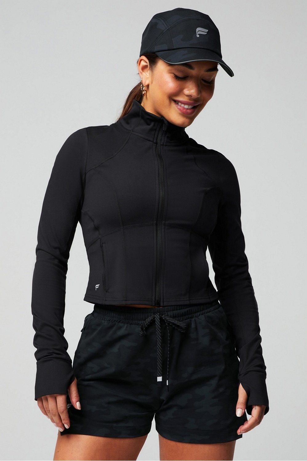 perfect storm cropped train jacket