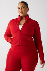 perfect storm cropped train jacket