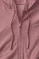 cloud jersey full zip hoodie