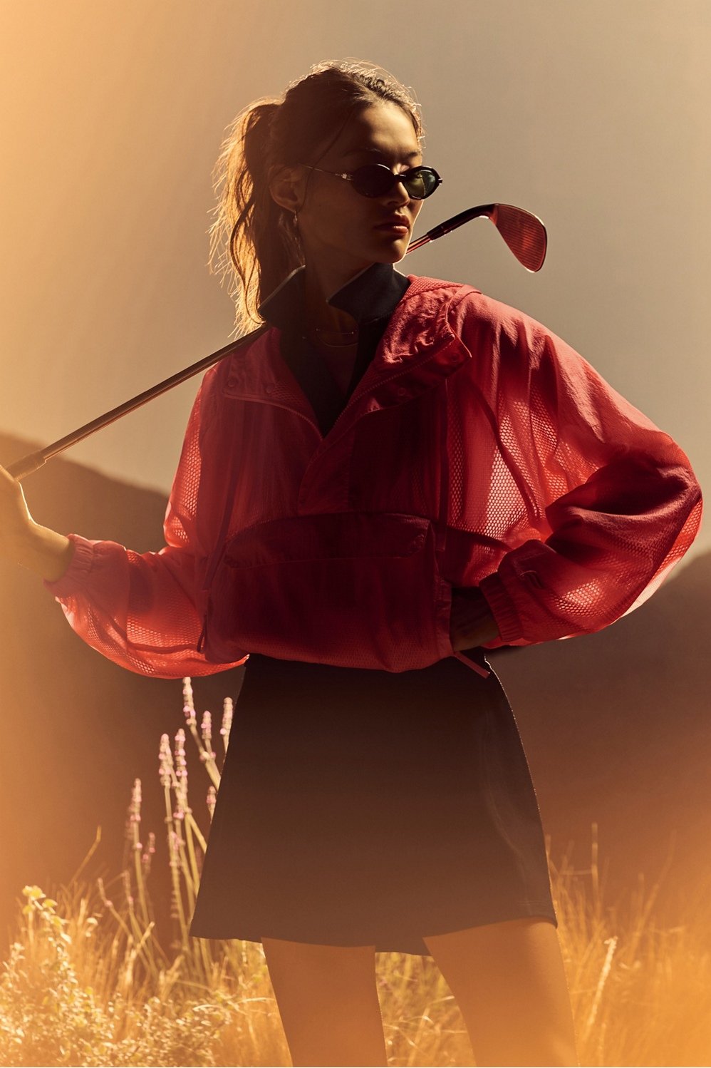 ripstop pullover hooded windbreaker