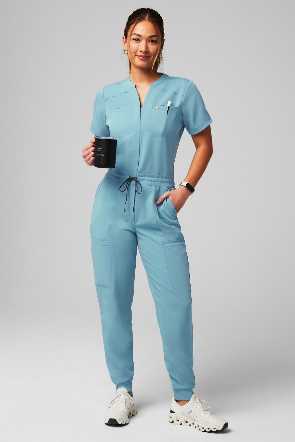 empower scrub jumpsuit