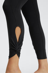 oasis pureluxe high-waisted twist 7/8 legging