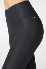 high-waisted iridescent luxe legging