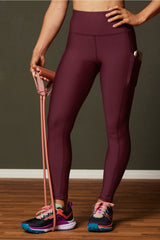 cold weather high-waisted pocket legging