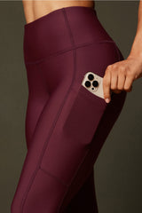 cold weather high-waisted pocket legging