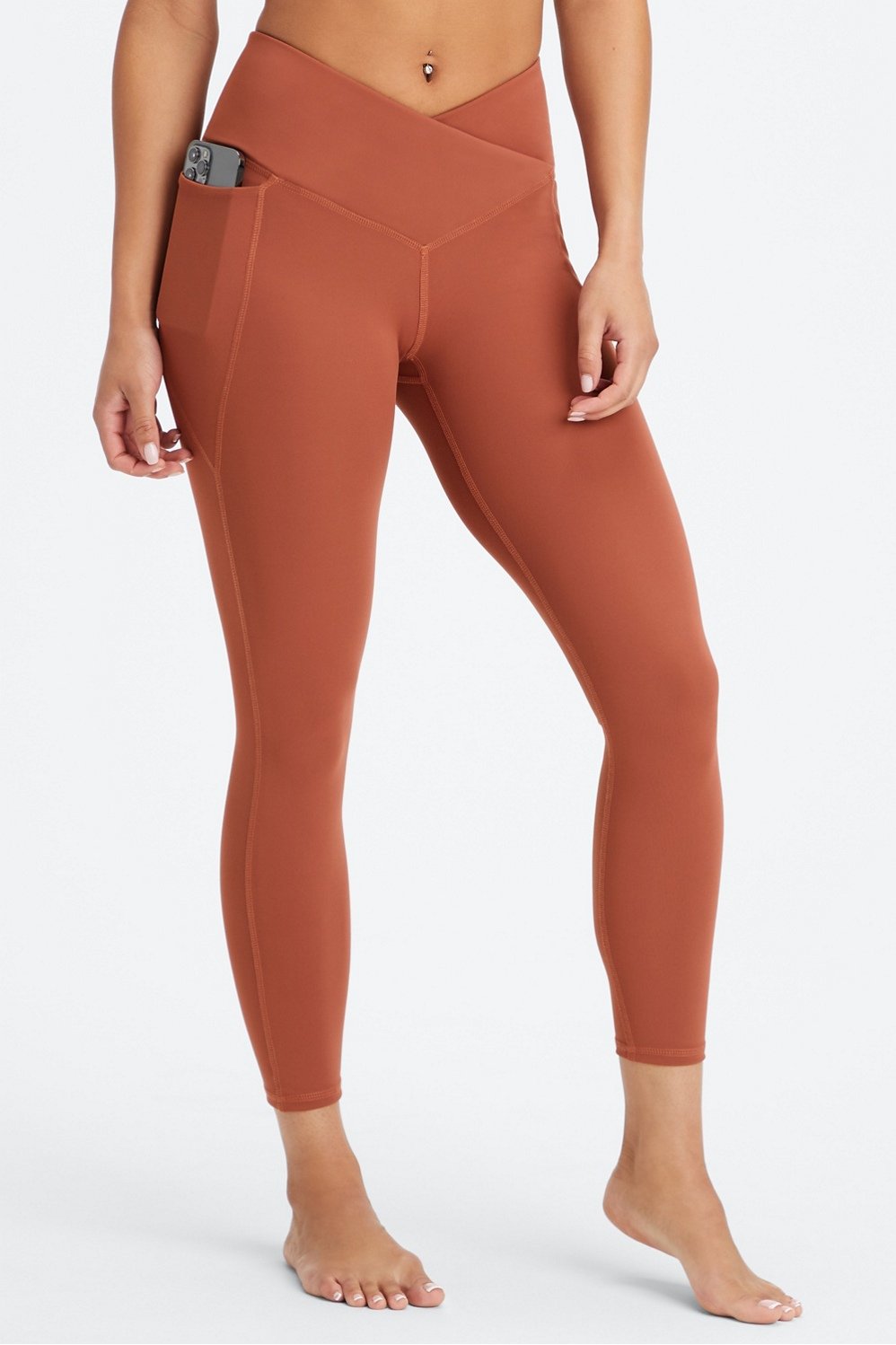 oasis pureluxe hw crossover 7/8 legging