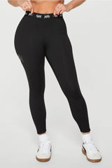 major label shaping high waist logo legging 7/8