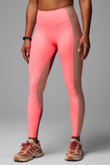 motion365+ high-waisted shine legging