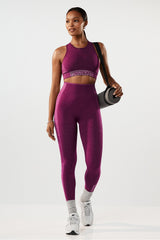 seamless ultra hw sport stripe 7/8 legging