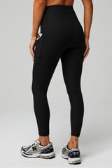 oasis rib hw crossover 7/8 legging