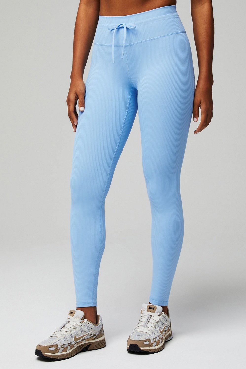 oasis rib high-waisted legging