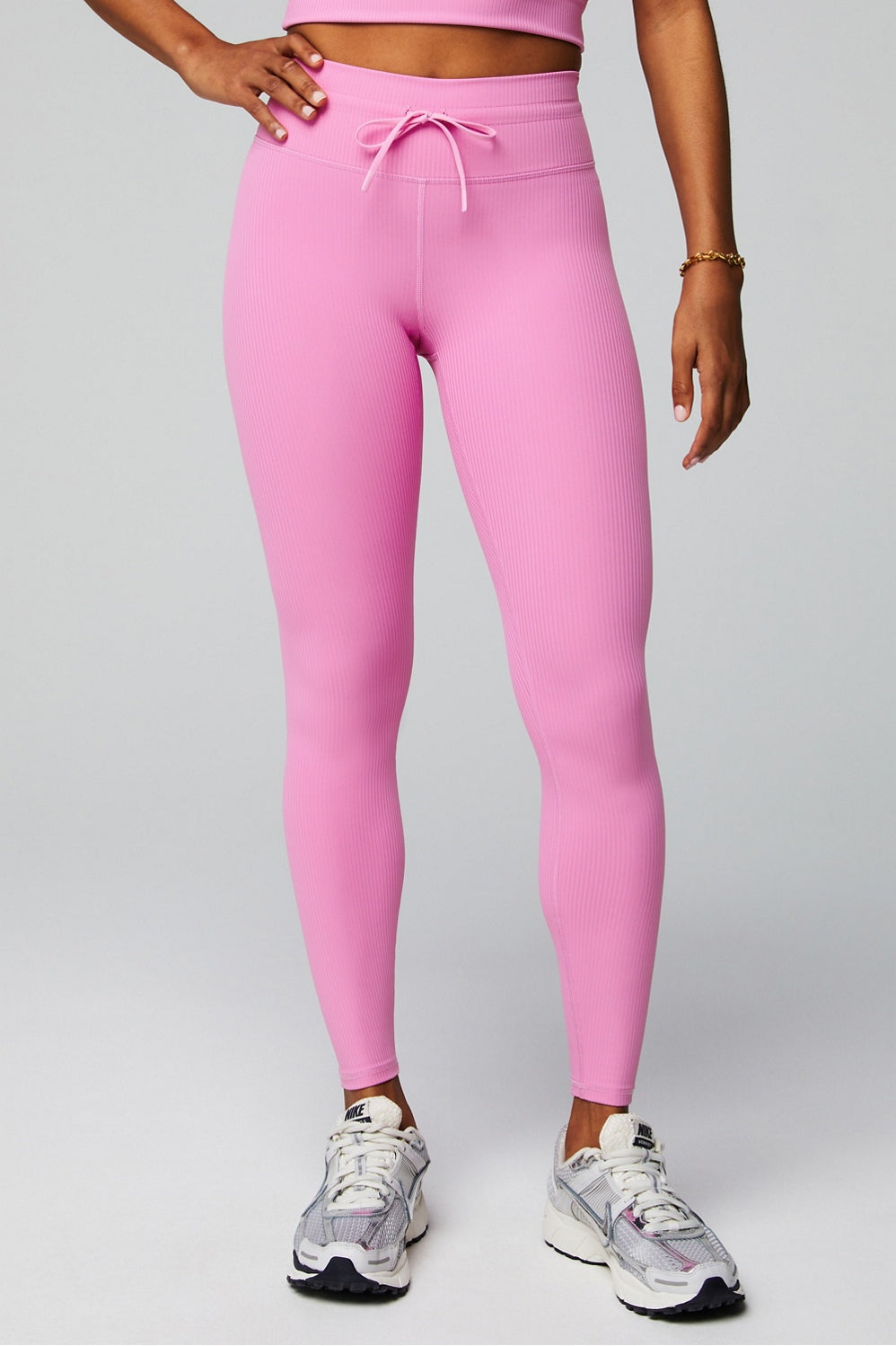 oasis rib high-waisted legging