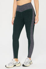 heatherflex high-waisted tonal legging