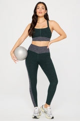 heatherflex high-waisted tonal legging