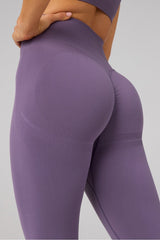 seamless scrunch high-waisted legging
