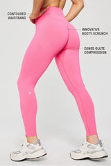 seamless scrunch high-waisted legging