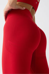 seamless scrunch high-waisted legging