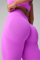 seamless scrunch high-waisted legging