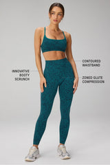 seamless scrunch high-waisted legging