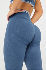 seamless scrunch high-waisted legging