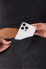 heatherflex high-waisted tlc legging