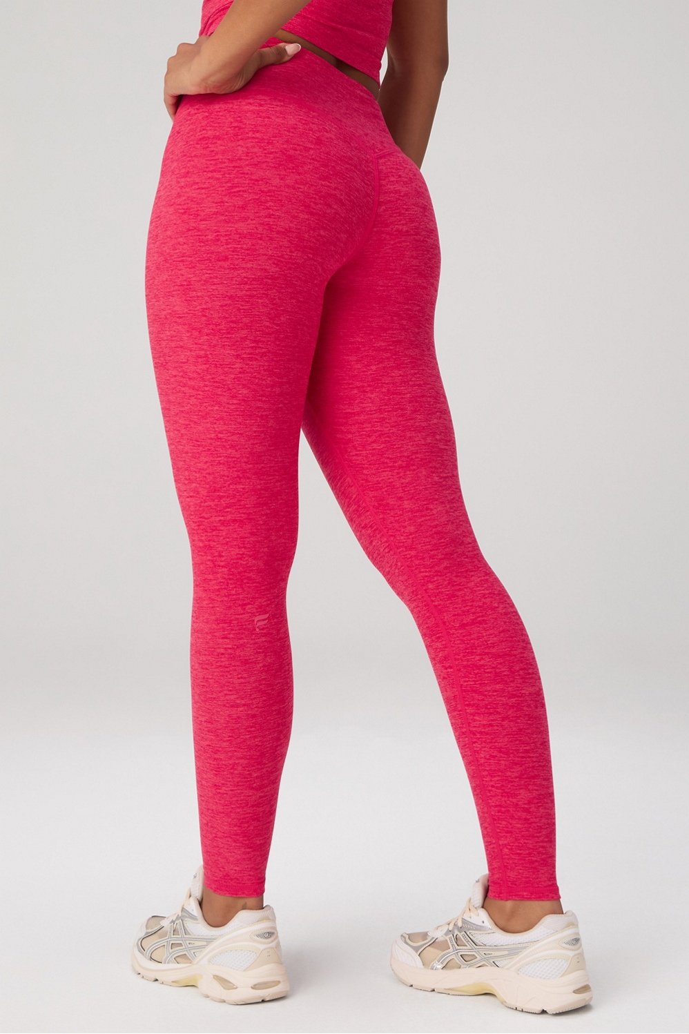 heatherflex high-waisted tlc legging