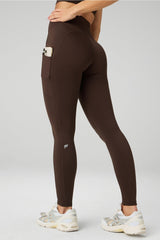 cold weather high-waisted pocket legging