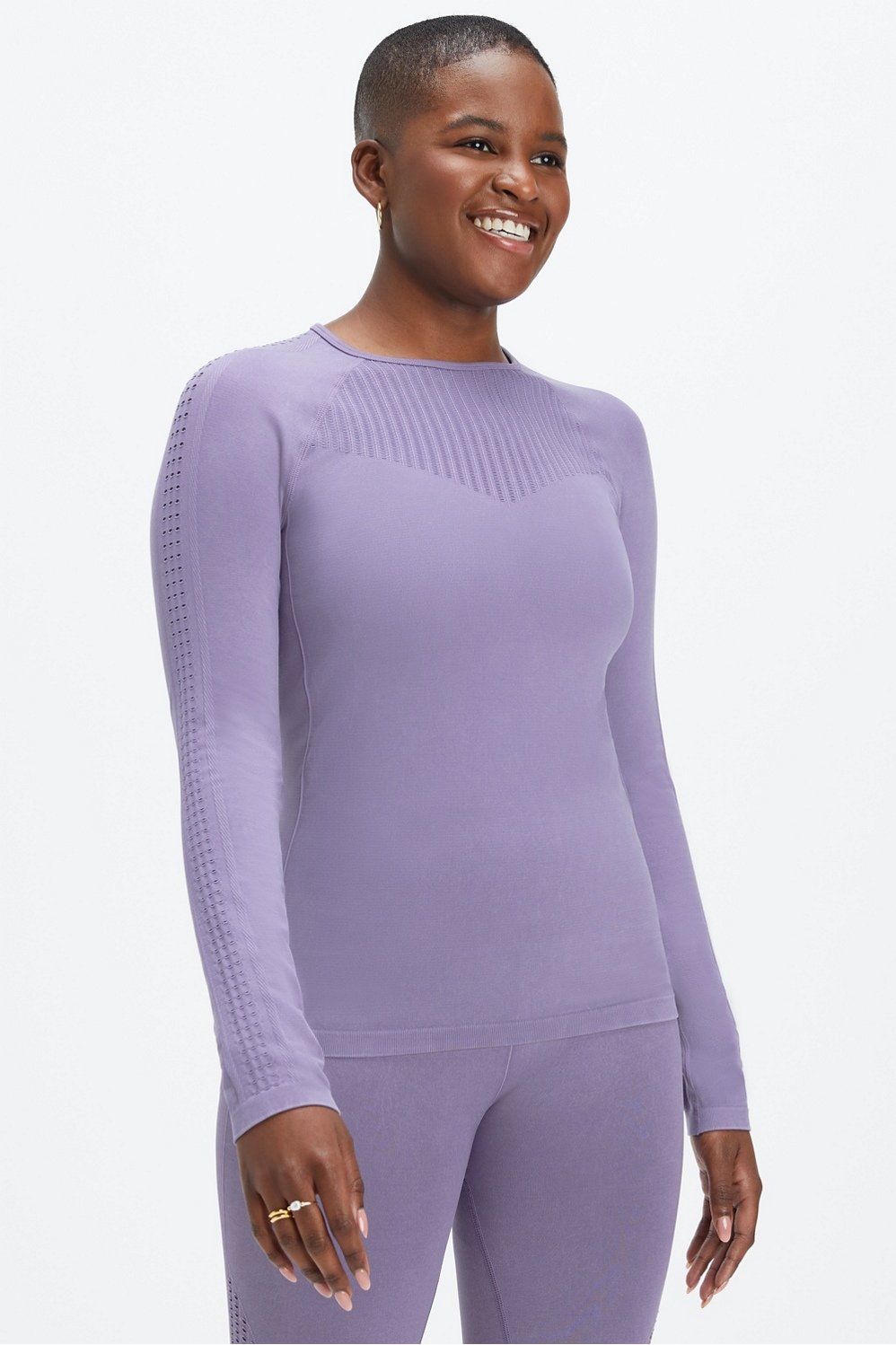 sync seamless long-sleeve top