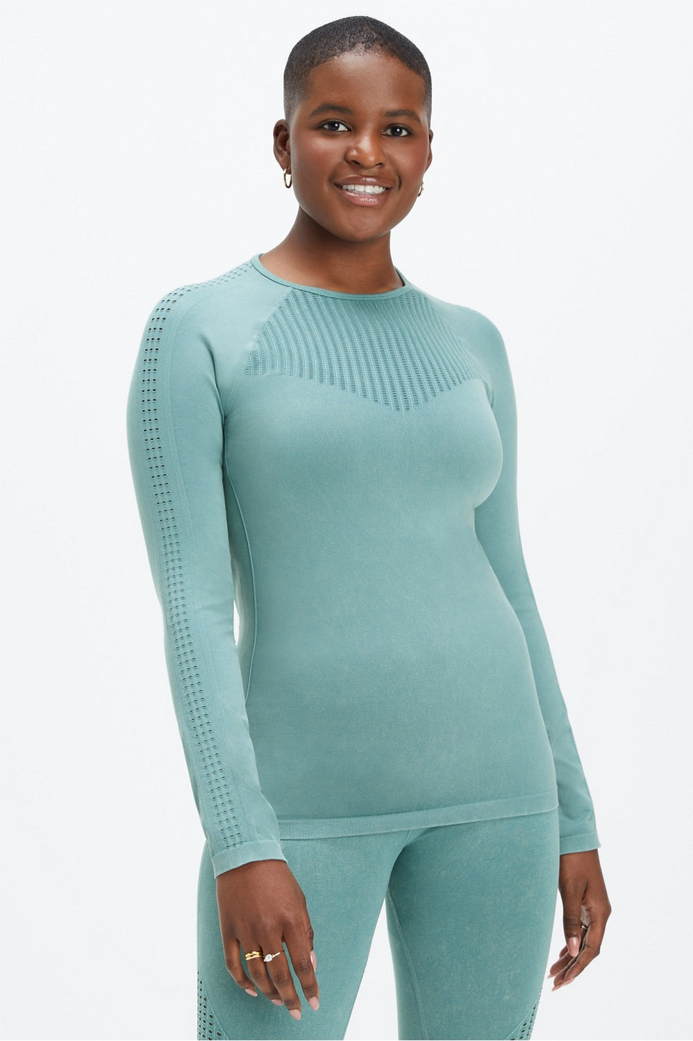 sync seamless long-sleeve top