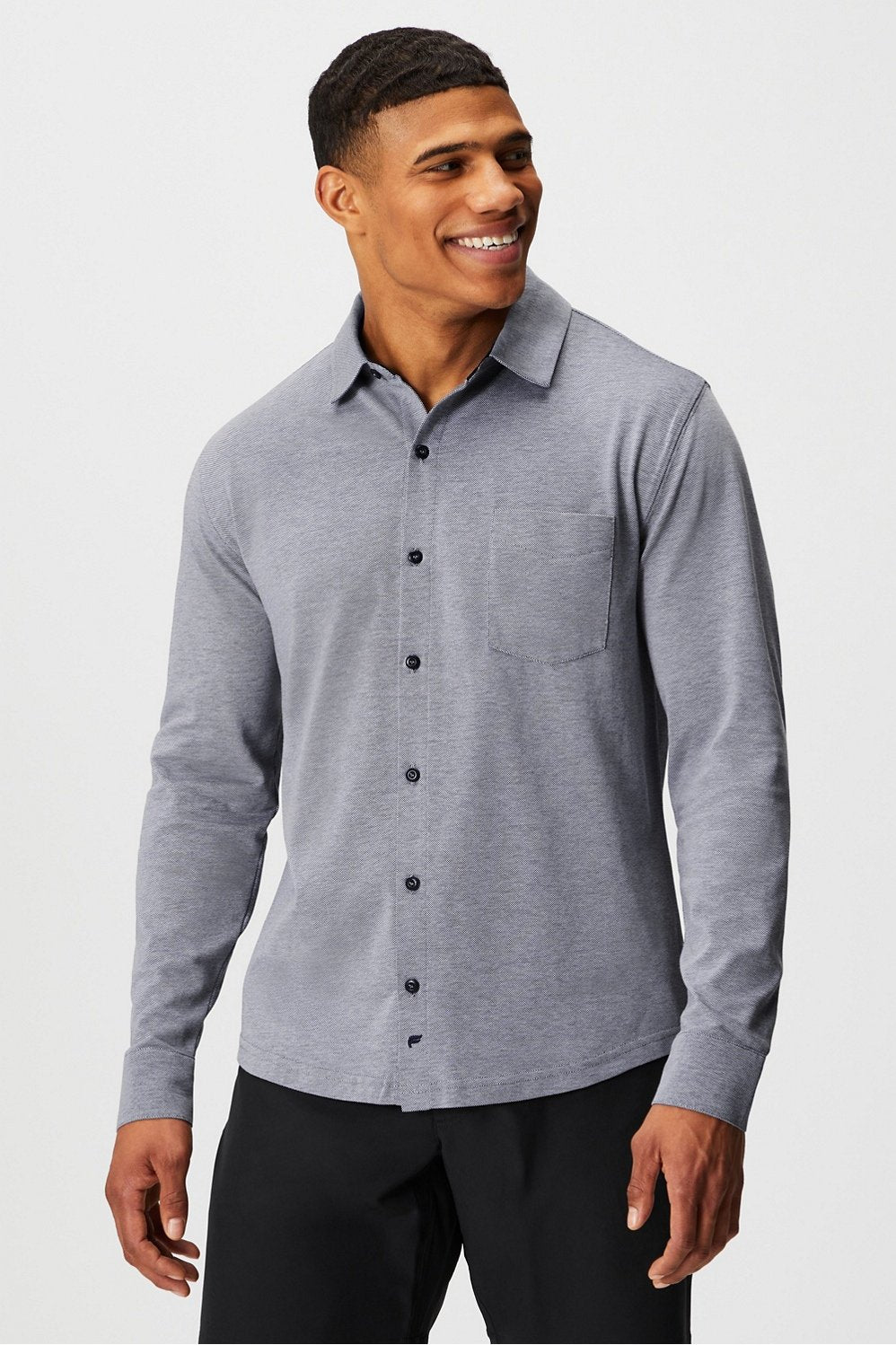 the dash long sleeve button up