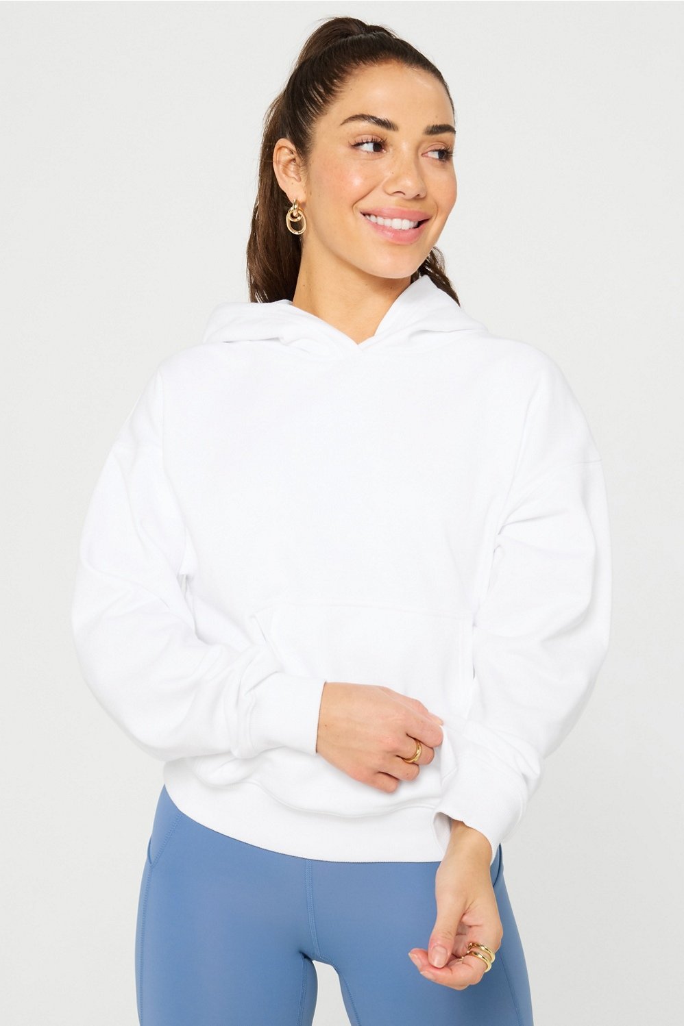 year round terry hoodie