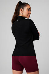 feather tech+ half-zip top