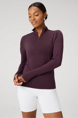 feather tech+ half-zip top