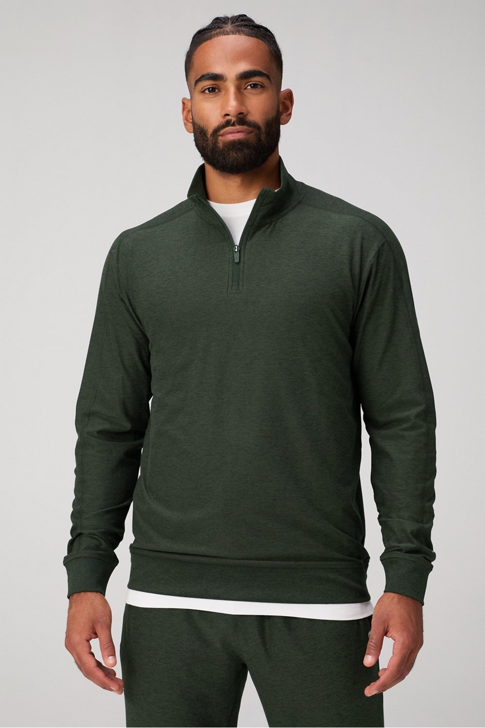 the cloud jersey quarter zip