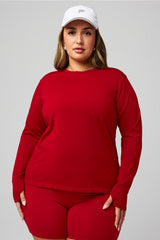 feather tech+ long-sleeve top