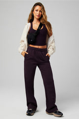 cozy fleece full zip hoodie