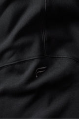 cozy fleece oversized mock neck sweatshirt