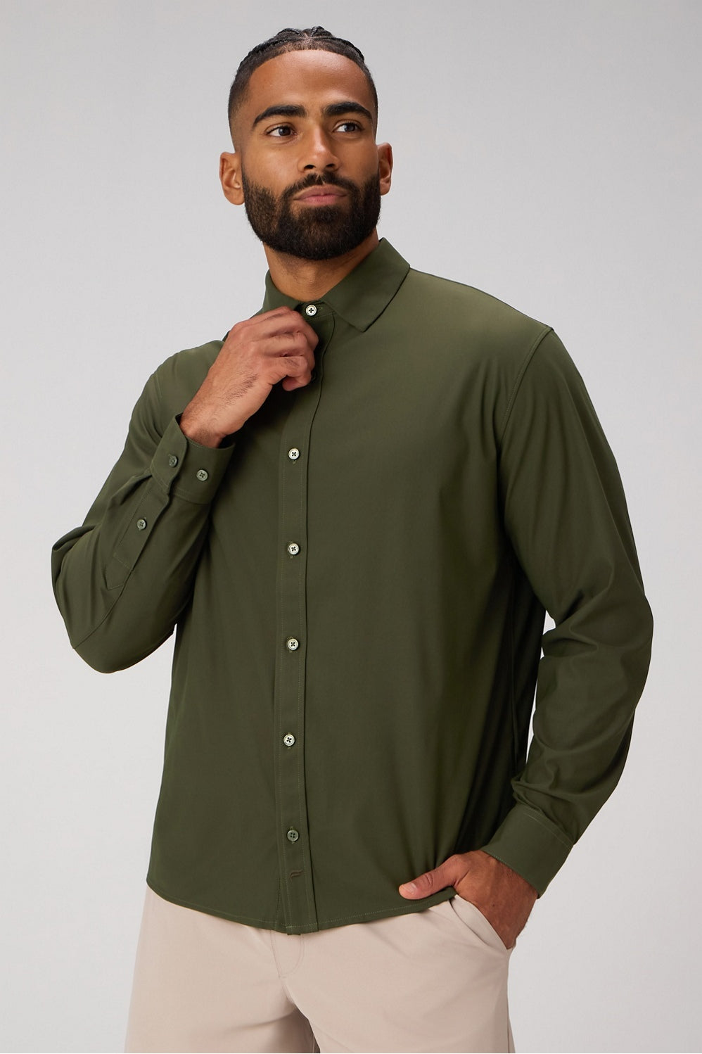 the don long sleeve button up (classic fit)