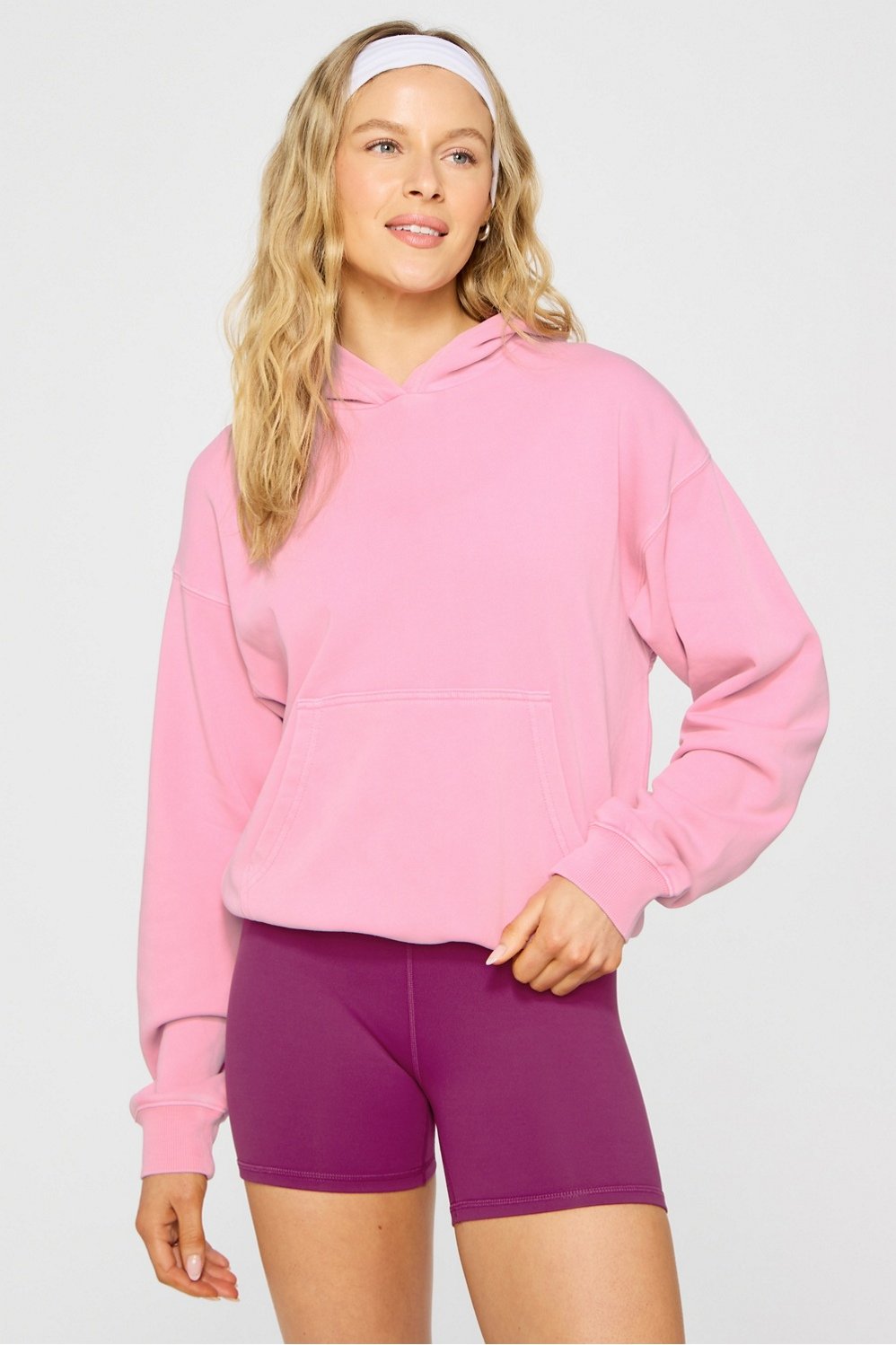 year round terry hoodie