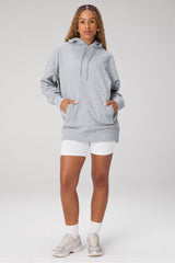 cozy fleece oversized hoodie