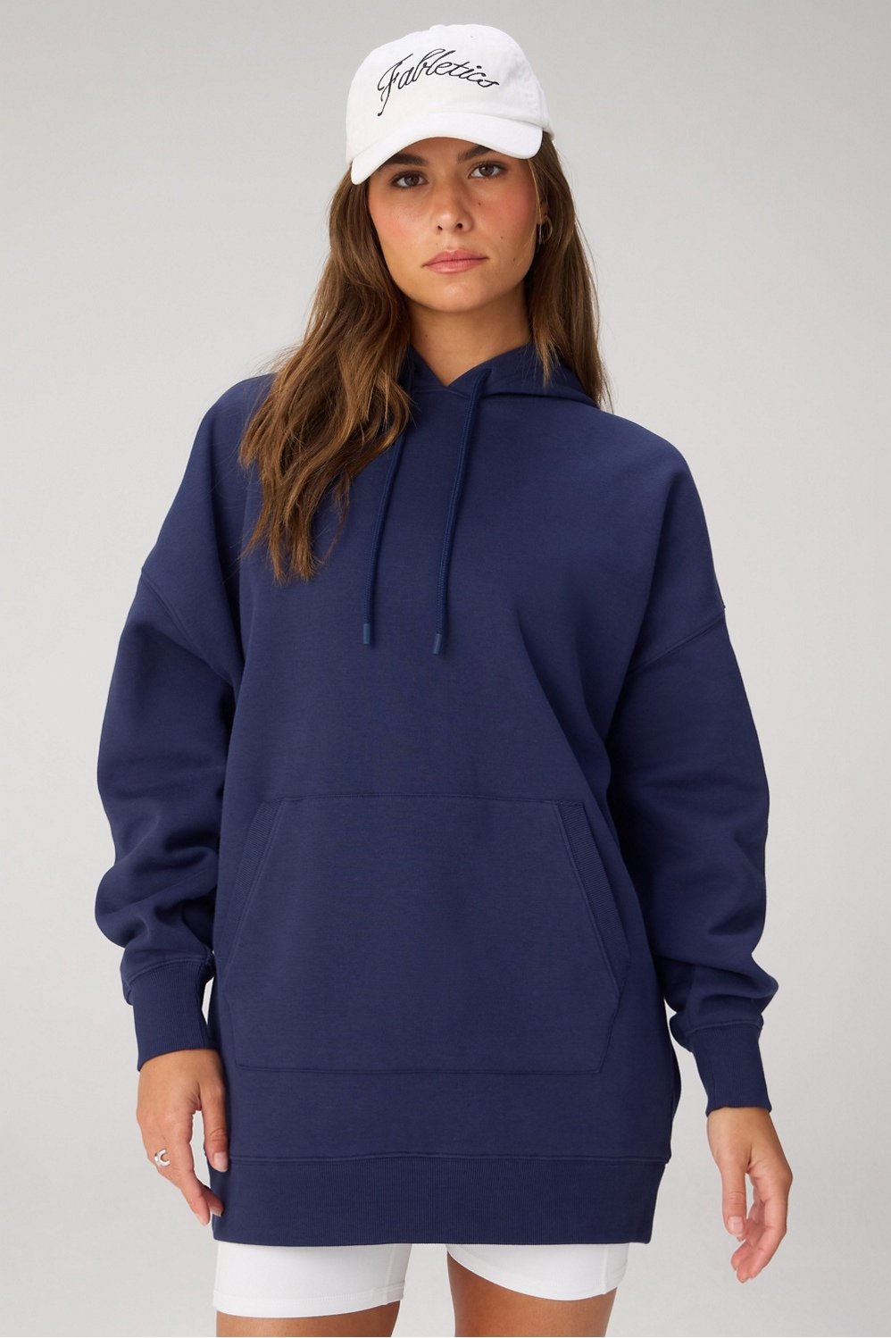 cozy fleece oversized hoodie