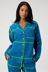 dream flannel long sleeve top