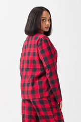 dream flannel long sleeve top