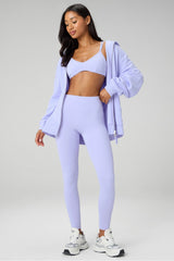 cozy fleece oversized zip up hoodie